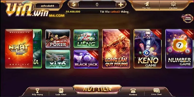 Giới thiệu sảnh cược lô đề của cổng game VINWIN