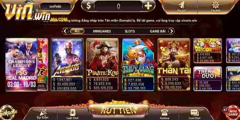Những lý do người chơi nên lựa chọn cổng game Vinwin